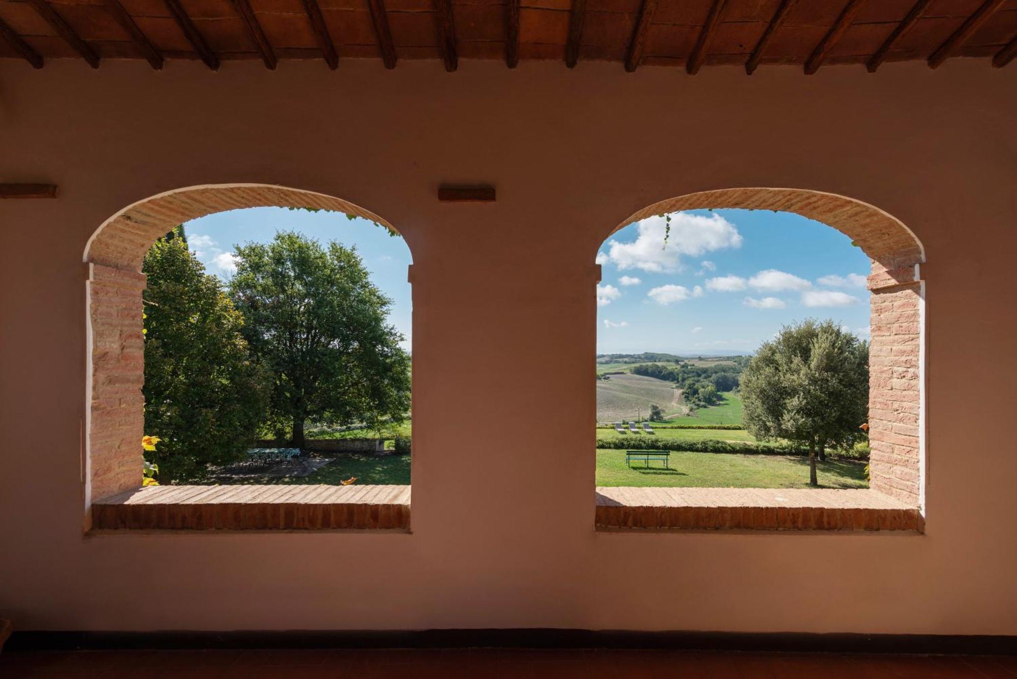 Villa Santa Virginia Siena Eksteriør billede