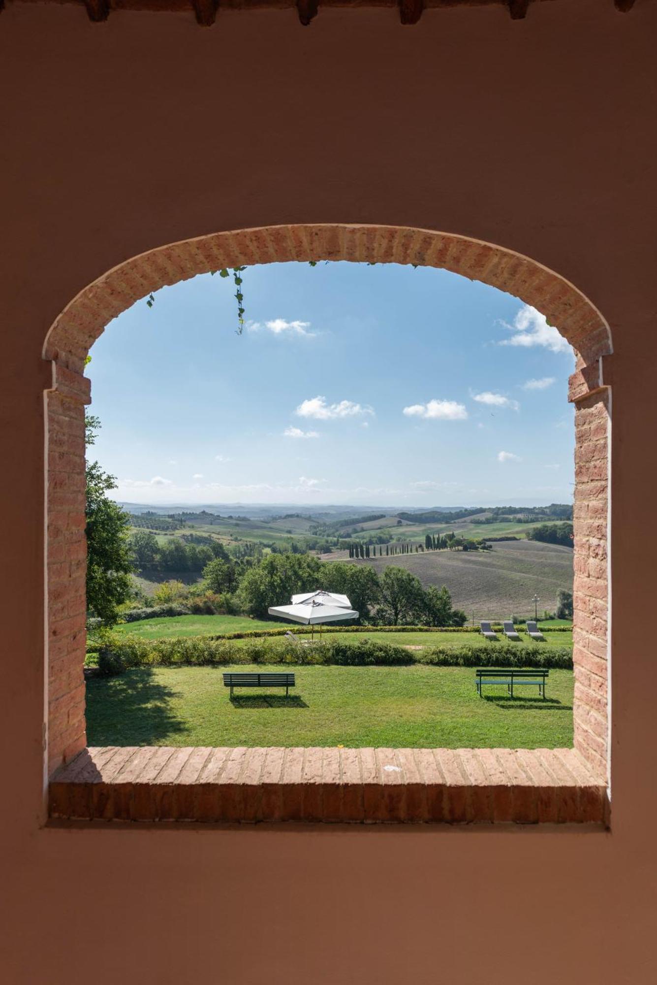 Villa Santa Virginia Siena Eksteriør billede
